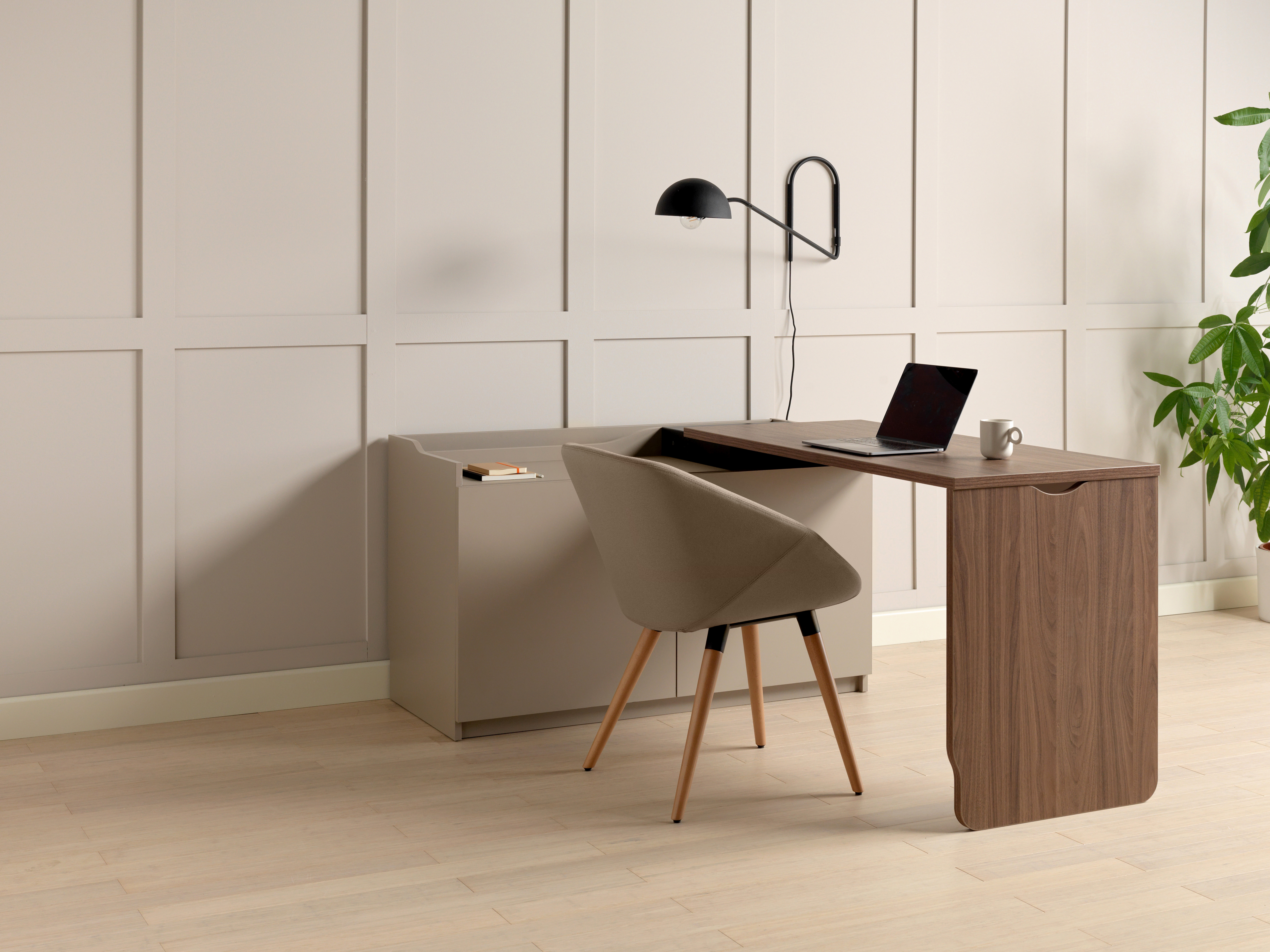 compact hideaway desk